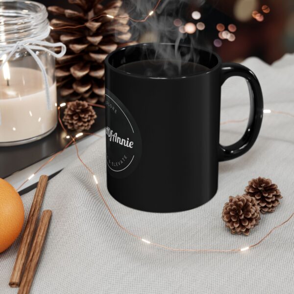 ChordOfAnnie Black Logo Mug