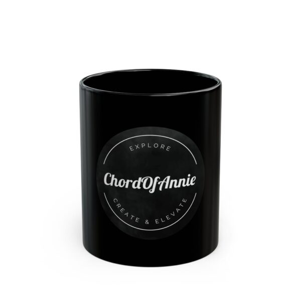 ChordOfAnnie Black Logo Mug